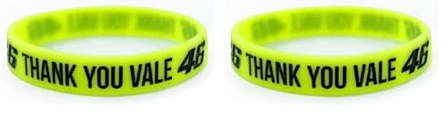 Valentino Rossi Unisex-Adult Thank You Vale Armband