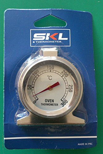 SKL Termometro da Forno 50° - 300° da Interno o Esterno