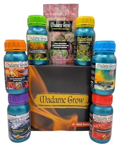 MADAME GROW - Bio-Dünger - Premium Kit 7PACK - (4x1L + 2x250ml+30gr)