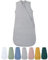 Le Lit de Mon Bébé - Gigoteuse Hiver Gaze de Coton - 6-24 Mois - Gris Perle - Douillette Double Mousseline ouatinée - Turbulette 4 Saisons 6 Mois 2 Ans 3,5 Tog Chaude - Taille Enfant 60-95 cm