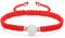 JENDEAR SHINE Bracelet Tressé en Agate, Bracelet Corde Réglable Dames Filles, Cadeaux D'anniversaire de Couple D'amitié