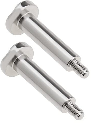 EMSea 2 STÜCKE Spielekonsolen Vertikaler Ständer Basisschraube Bodenbefestigungsschrauben Ersatzteile Kompatibel mit PS5 Spielmaschine