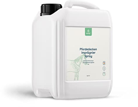 eco:fy Spray d'imprégnation pour Couvertures de Cheval Imperméabilisant Imperméabilisant Scellement Contre l'humidité et la saleté Respirant (2,5 l)