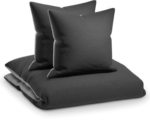 sleepwise Bettwäsche 200x200 Sommer Bettwäsche 3tlg- ÖKO-TEX, Traumhaft Weich, Atmungsaktiv, Bügelfrei & Knitterfrei - Bettbezug Set aus gebürsteter Mikrofaser mit 65x65cm Kissenbezüge