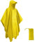 HYCOPROT Regenponcho Leichte Wasserdicht 210T Oxford Ripstop Wiederverwendbar Regencape, Regenponcho mit Brusttasche 3 in 1 Multifunktionaler Regenmantel für Jagd, Trekking, Camping, Angeln (Gelb)