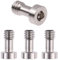 FOTGA 1/4 Inch - 20 Camera Long Screw Hex Screws with Stainless Steel Material for Camera Tripod, Monopod, Tripod, Quick Release Plate (Pack of 4)