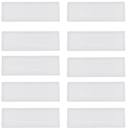 T/F Ersatzteil Kits für Vileda VR 102 / VR 201 / VR 303 Staubsauger Roboter Zubehör - 10 HEPA Filters