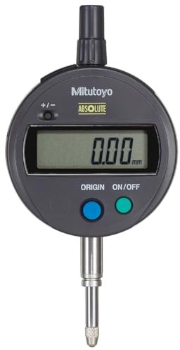 Mitutoyo 543-781B-10, Digitale Messuhr ID-S, 12,7 mm, 0,01 mm, IP42, Flache Rückplatte, Metrisch, mit Datenausgang