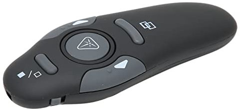 Presentation Clicker, Pointer RF 2,4 GHz Presenter Remote,Wireless Presentation Clicker mit Ergonomischem Design für PowerPoint-Präsentationen