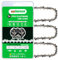 Catena per motosega Husqvarna da 50,8 cm, calibro 127 cm, passo 0,325 cm, 80 maglie di trasmissione per Husqvarna 450 (Rancher), 545 (Rancher), 550 (XP) 445(E) Stihl Craftsman s205 Jonsered 2035,