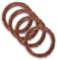 Weinrebenkranz-Set, Marrywindix 4 Stück Natürlicher Rankenzweig Kranz Weihnachten DIY Rattan Kranz Girlande für Weihnachten Urlaub Handwerk Hochzeit Dekor (25,4 cm)