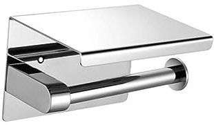 Uonlytech Toiletten-Organizer Für Badezimmer Taschentuchhalter Aus 304er Edelstahl Mit Ablage Einfache Installation Für Alle Arten Von Räumen