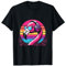 Techno Casque audio DJ Flamant rose T-Shirt
