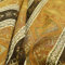 Redbrick Mill Fabrics Flammhemmender, altorange-brauner, leichter Möbel- und Polsterstoff mit traditionellem Kelim-Streifenmuster (1 Meter)