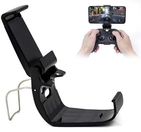 Controller Telefonhalter Klemmclip für Xbox Series S für Xbox Series X,Telefonhalterung Klemme Verstellbare Halterung Spielgriff für Xbox Series S/X