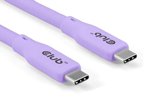 CLUB3D CAC-3004 câble USB USB4 Gen 2x2 2 m USB C Violet