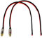 wisspair Lautsprecherkabel 14 AWG mit Phono Buchse, 2 KanäLe