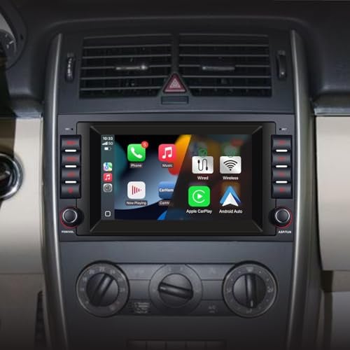 Autoradio für Mercedes Benz W169 W245 W639 Vito/Viano W906 Sprinter 2500/3000 Stereo Wireless CarPlay/Android Auto Bluetooth RDS