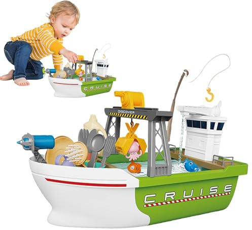 Spielzeug für Küchenspüle, Boote Spielzeug für Wasserspiele, Brettspiel Spielen auf dem Boot | Schwimmendes Spielzeug im Pool, Spielzeug für Boote mit fließendem Wasser für Kinder