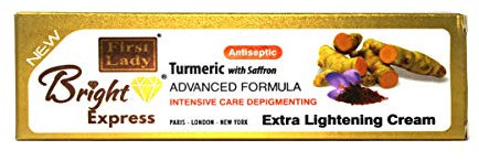 Bright Express Turmeric & Saffron Extra Skin Lightening Cream Tube 50g - Antiseptic