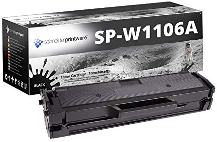 Schneider Printware Toner 50% höhere Reichweite kompatibel zu HP 106A für HP Laser 107 a w MFP 135 ag wg 137 fwg