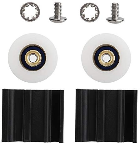 Sliding Door Pulley Wheels, 2pcs Greenhouse Sliding Door Kit 22mm Greenhouse Door Wheels Halls Greenhouse Door Roller Replacement Kits