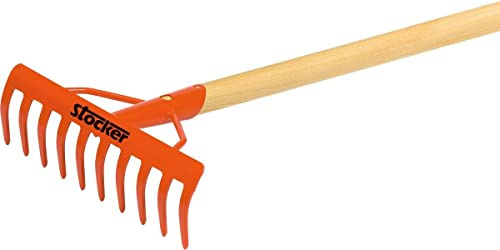 STOCKER Rastrello a 10 Denti con Manico