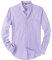 J.VER Men's Purple Oxford Shirt Long Sleeve Regular Fit Casual Plain Button Down Smart Dress Shirts for Men Adult with Pocket L