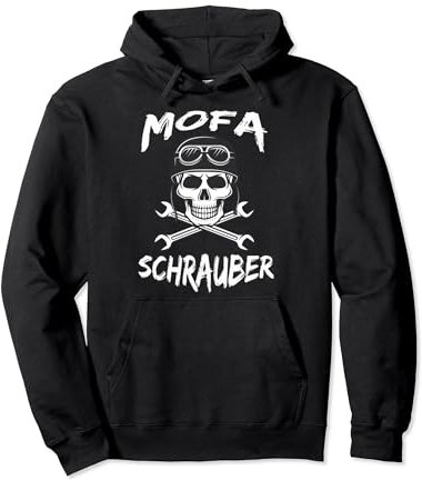 Moped 25 km/h Moped-Fahrer, Schraubendreher, Roller-Mechaniker Pullover Hoodie