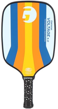 GAMMA Sports 5.0 Pickleball-Paddel, Graphit-Pickleball-Paddel mit Polypropylenkern und Wabengriff