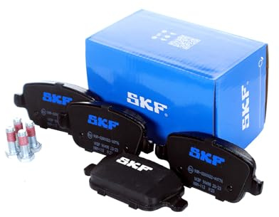 SKF Scheibenbremse Bremsbelag VKBP 90498-4er Set - Position Hinterachse Höhe 77 mm Länge 134 mm Breite 83 mm Dicke 15,8 mm - OE Qualität