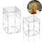 BigKing Reptilien-Futterbox, Acryl-Terrarium, Transparente Zuchtbox für Ökologische Tanks zur Aufzucht von Reptilien und Insekten, 2 Stück