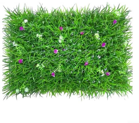 CARMOTTER Muro di piante finte, 40 x 60 cm, artificiale, sfondo da parete con verde, siepe finta per decorazione, recinzione privacy per interni (#2)