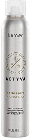 Kemon - Actyva Bellessere Hairspray, schnell trocknendes Haarspray mit natürlichem Aufhellungseffekt - 200 ml