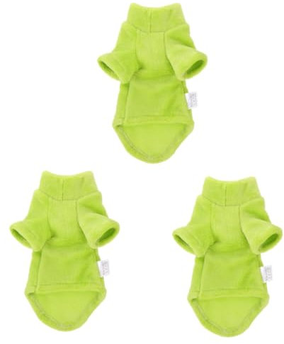 YARNOW 3St Kleidung für Haustiere Katzen Winterkleidung cat Jacke Katzen Klamotten katzenkostüme Katzen Mantel Sphynx-Katzenkleidung Winter warme katzenkleidung -Katzenmantel Samt