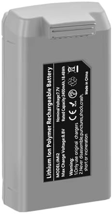 7xinbox 18.48Wh 2400m Mini 2/Mini SE/Mini 4K Intelligenter Flight Akku Replacement with DJI Mini 2/Mini SE/Mini 4K Intelligenter Flug