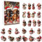 Dackel Adventskalender 2025, Adventskalender 2025 Kinder, Niedlicher Hund Adventskalender 2025, Einzigartiger Adventskalender, Weihnachten Adventskalender