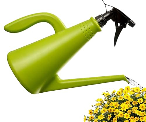 Tktouci Arrosoir pour plantes, arrosoir d'intérieur pour plantes d'intérieur, pulvérisateur à main pour bonsaï, jardinage, balcon, jardin, pelouse, cour, extérieur