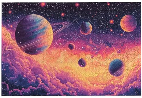 Universe Jigsaw Puzzles for Adults 6000, 6000 Piece Jigsaw Puzzles for Adults, 179.5x105.5cm Hard Impossible Wooden Puzzle, Challenging Game for the Whole Family, Home Decor, Theme: (Landscape), -8467
