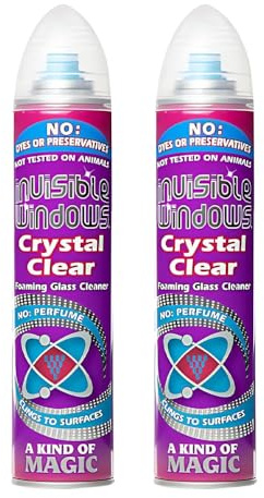 Window Foaming Glass Cleaner Spray 300ml x 2