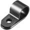 sourcing map 50Pcs Nylon R-Type Cable Clamp Organizer Cord Clips for Wire Management 12.7mm Black CC-3