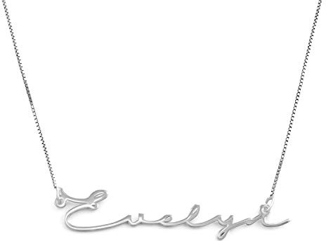 MyNameNecklace MYKA Collar Personalizado con Nombre en Firma - Regalos para Ella, Regalo para Mujer