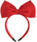 ShiQiao Spl Bandeau avec nœud rouge pour femme - Accessoires pour cheveux - Pour Noël, anniversaire, cosplay