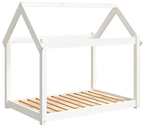vidaXL Hundebett Massivholz Kiefer Hundesofa Hundekorb Hunde mehrere Auswahl