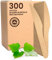 Baciato Caffè Lot de 300 couteaux écologiques en bois de bouleau jetables 100 % naturels biodégradables et compostables couverts jetables