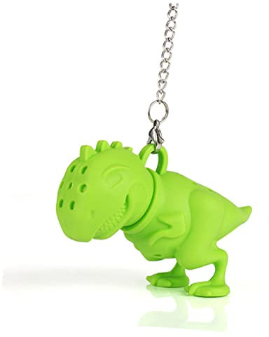 WOONEKY Silicone Dinosaur Tea Infuser Loose Leaf Tea Strainer Strainer Dinosaur