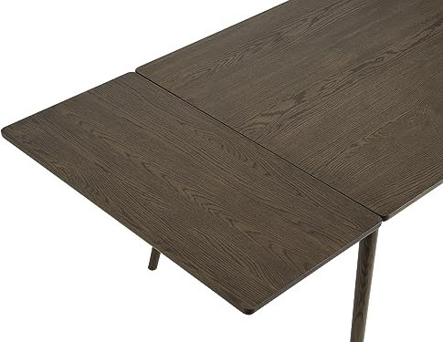 möbelando Ansteckplatte >Blanes< in Smoked Klar Lackiert - 45x90x2,5 (LxBxH)