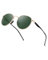 TJUTR Retro Runde Polarisierte Sonnenbrille UV400 Schutz Anti Blendung Vintage Kreis Metallrahmen für Damen Herren