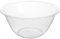 Hardys Clear Medium Plastic Mixing Bowl - 20cm, 2.3 Litre - Non-Absorbent, Food-Safe - Perfect Large Plastic Bowl for Baking & Cakes - Lightweight, Dishwasher & Microwave Safe