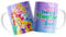 Taza personalizada con texto y diseño de Princesas, la taza ideal para tu café perfecto, taza creativa, tazas únicas para momentos inolvidables